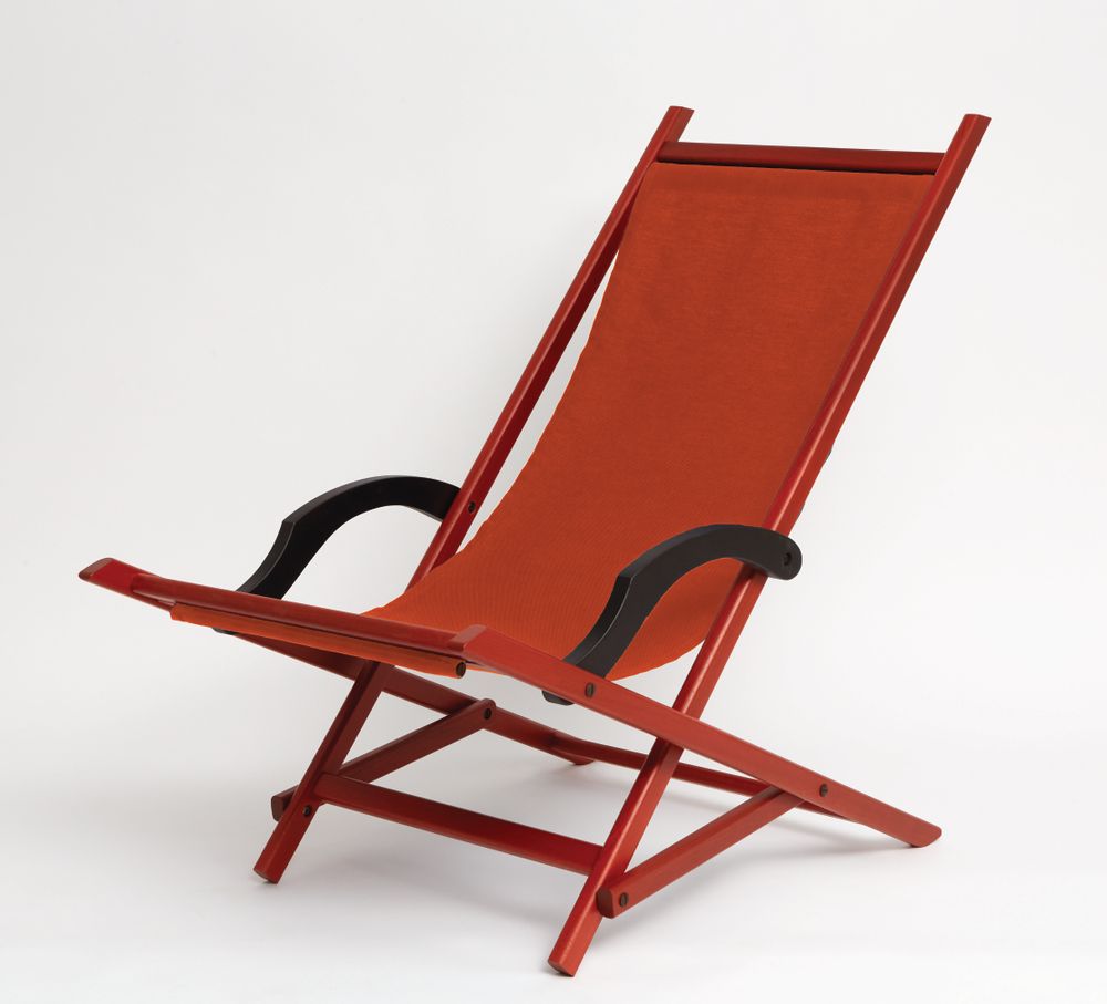 Lounge chairs for hospitalities & contracts - Rocking Deck Chair - Folding - DEVO DESIGN