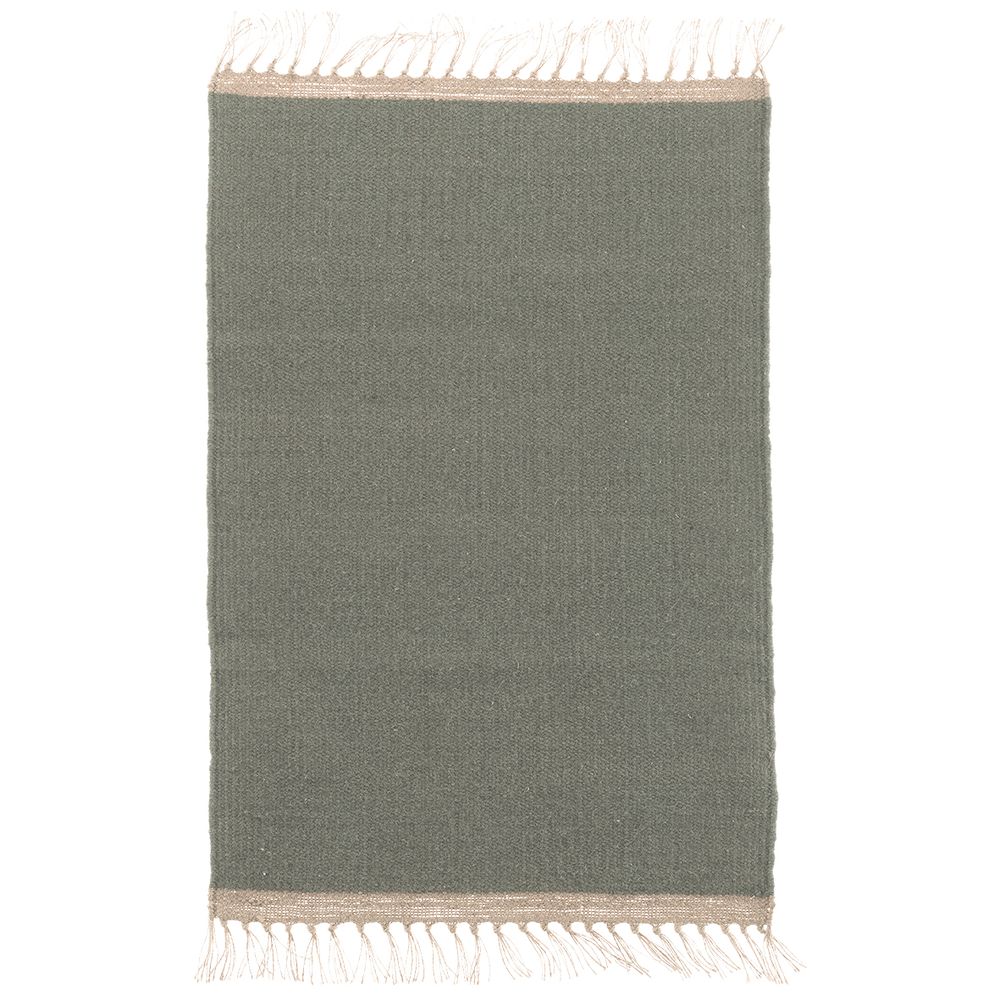 Autres tapis - Tapis jute et laine tissés main - MAISON LILO