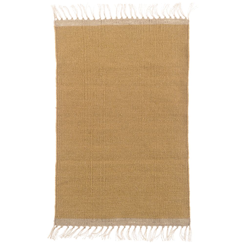 Autres tapis - Tapis jute et laine tissés main - MAISON LILO