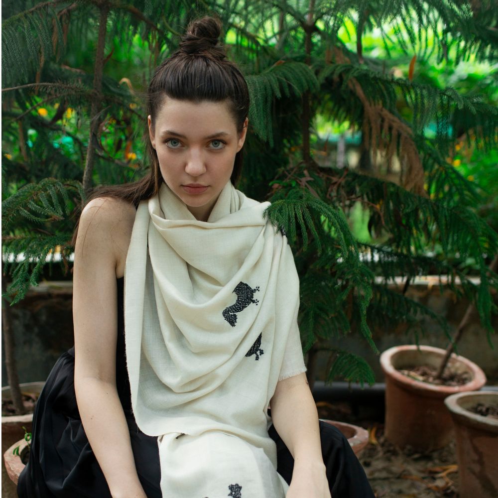 Foulards et écharpes - ECHARPE CHICK & DUCK. - ME & K
