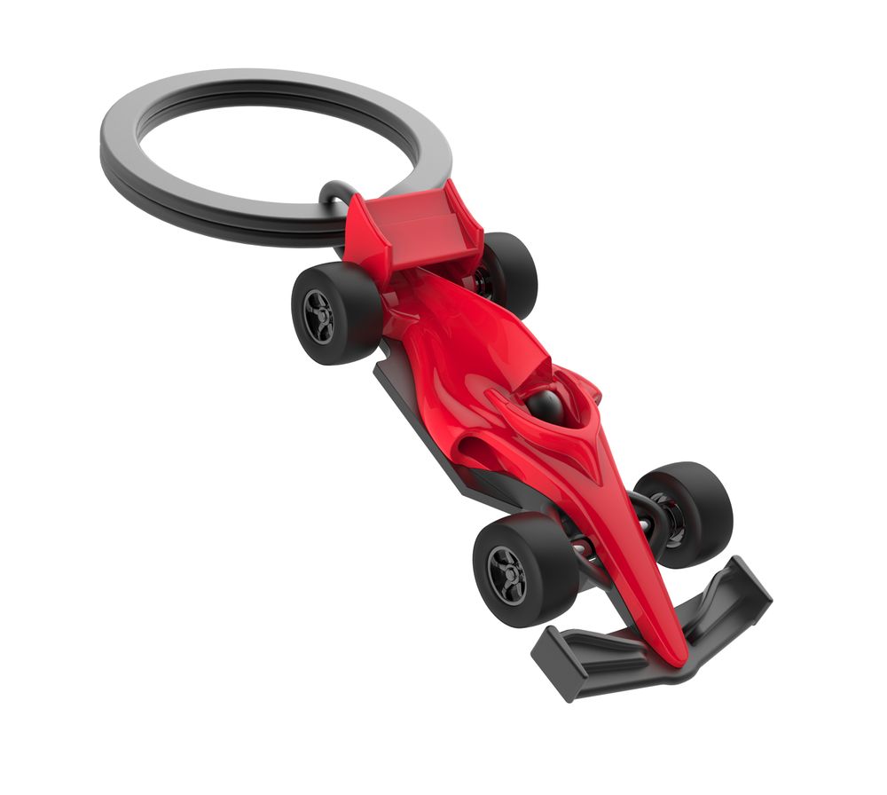 Gifts - Formula racer concept car Key Chain - METALMORPHOSE