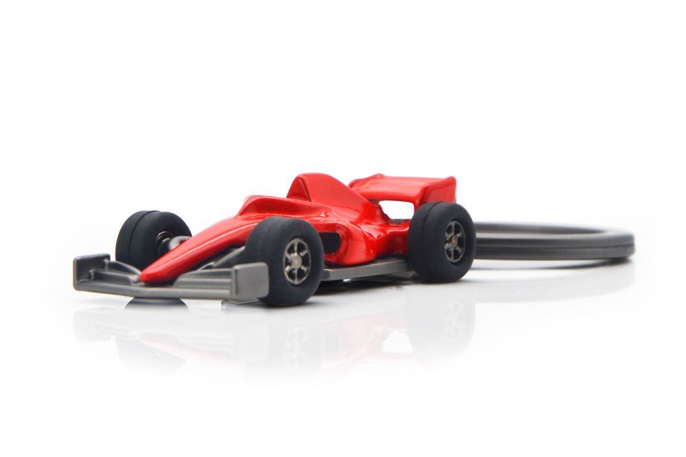 Gifts - Formula racer concept car Key Chain - METALMORPHOSE