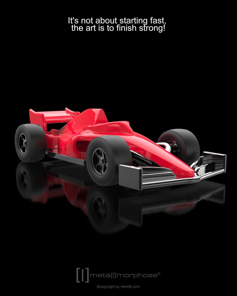 Gifts - Formula racer concept car Key Chain - METALMORPHOSE