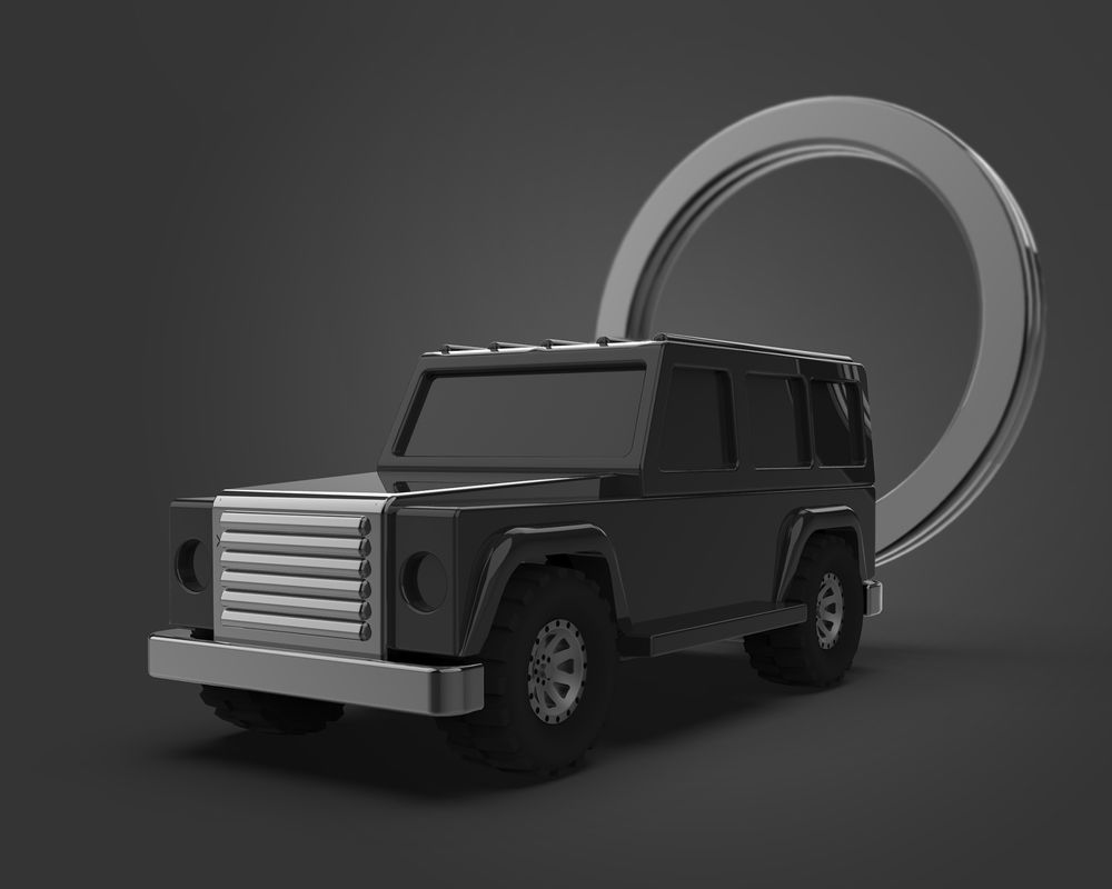 Accessoires de voyage - 4X4 OFF READ concept car keyholder - METALMORPHOSE
