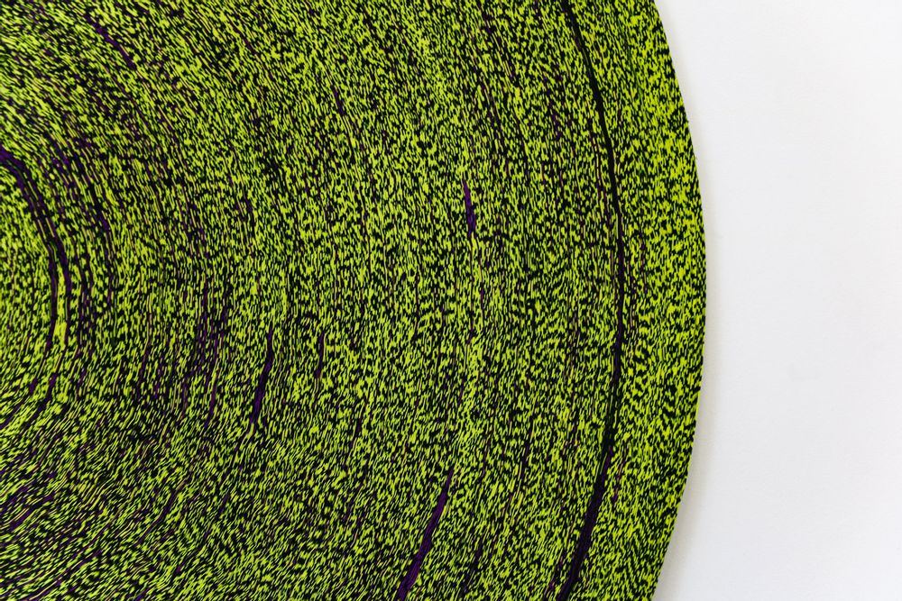 Design carpets - Post Vlisco round carpet - STUDIO SIMONE POST