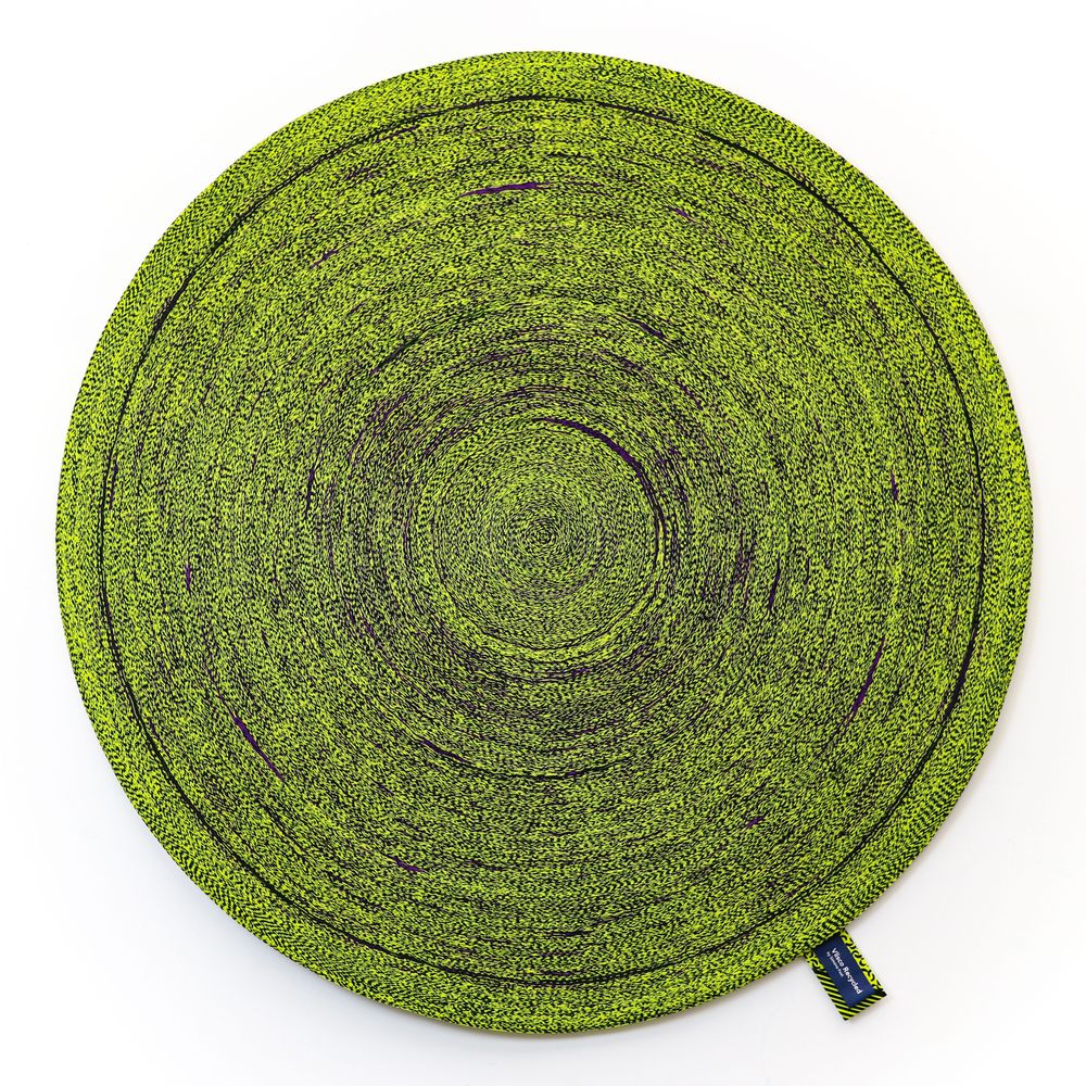 Design carpets - Post Vlisco round carpet - STUDIO SIMONE POST