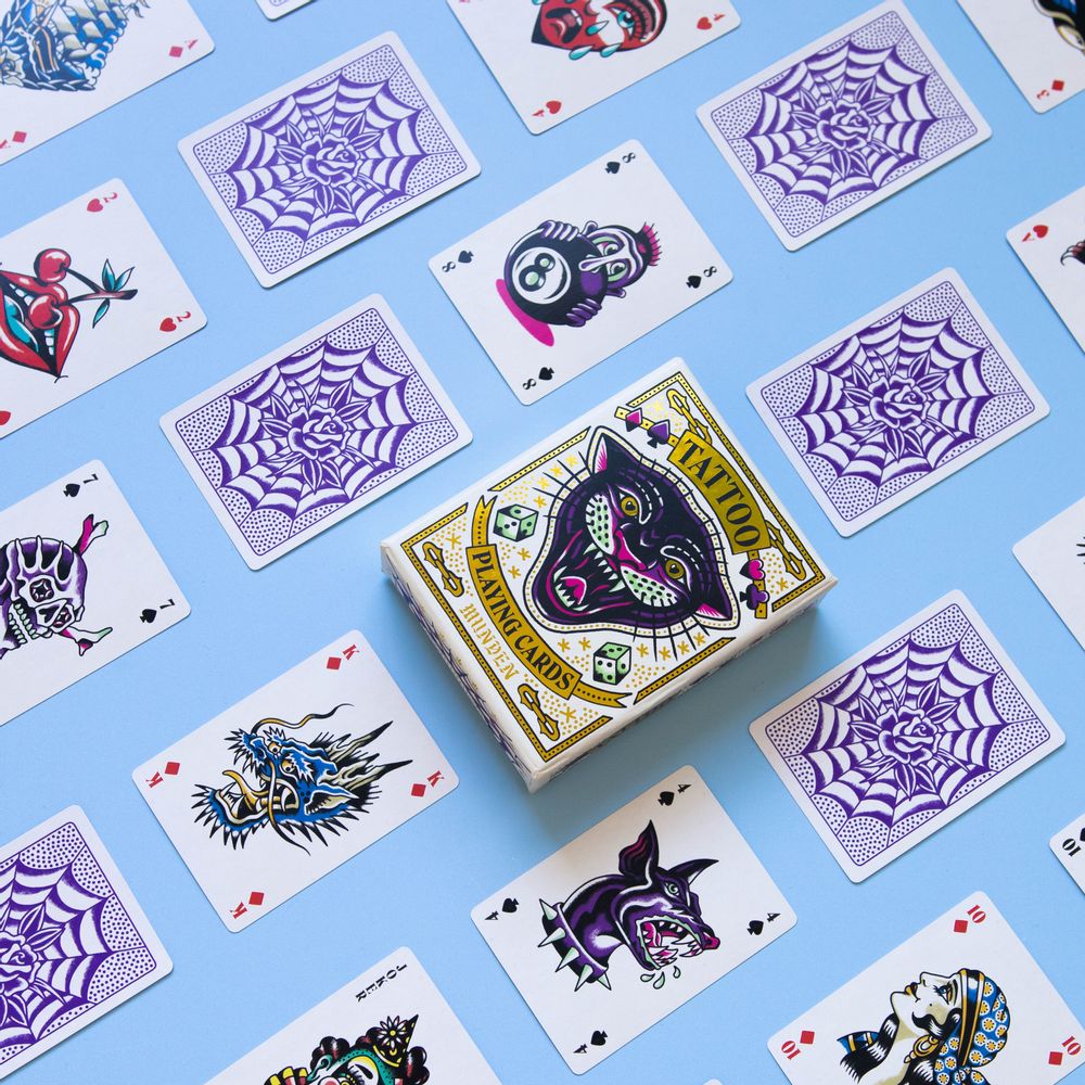 Gifts - Tattoo playing cards - LAURENCE KING PUBLISHING LTD.