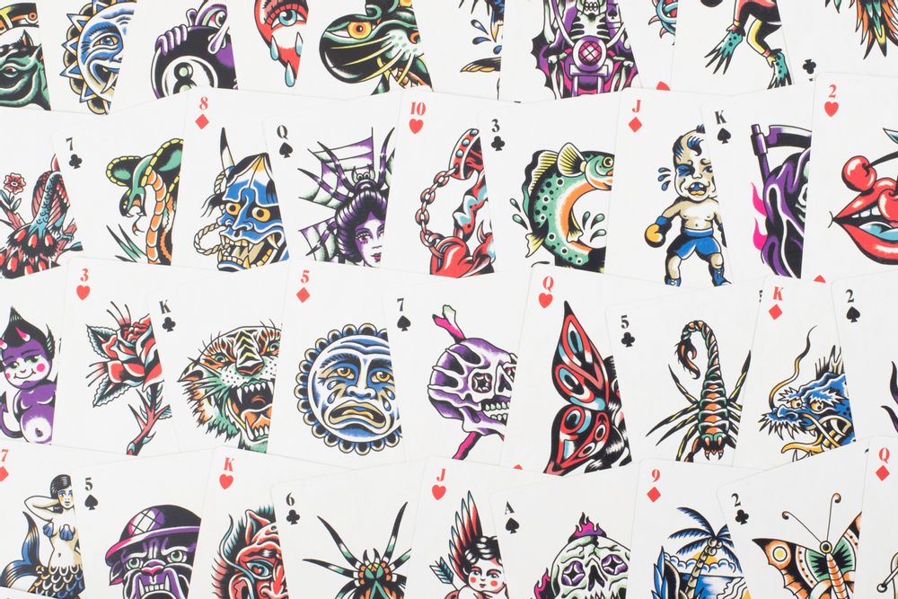 Gifts - Tattoo playing cards - LAURENCE KING PUBLISHING LTD.