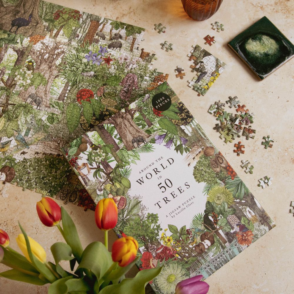 Gifts - Around the World in 50 Trees Jigsaw Puzzle - LAURENCE KING PUBLISHING LTD.