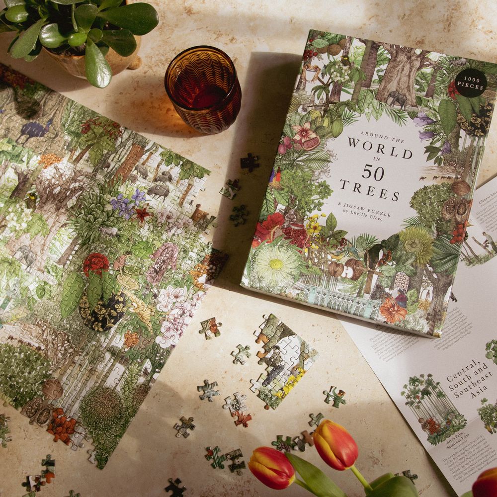 Gifts - Around the World in 50 Trees Jigsaw Puzzle - LAURENCE KING PUBLISHING LTD.