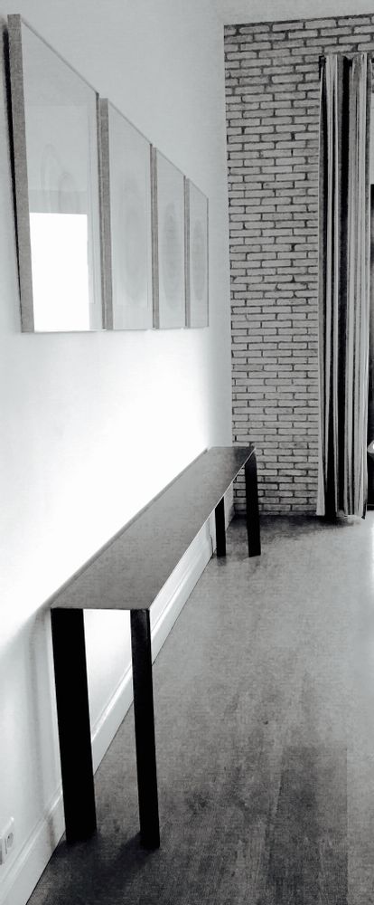 Design objects - LIME table. - BLUNT
