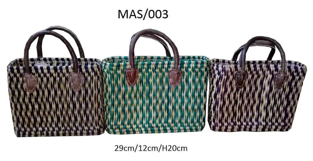 Shopping baskets - PANIER JONC - AMAL LINKS