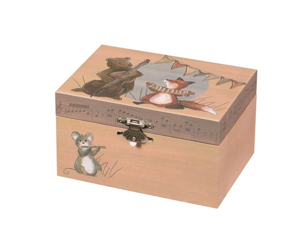 Kids accessories - 570527 - MUSICAL JEWELRY BOX MUSICIANS - EGMONT TOYS