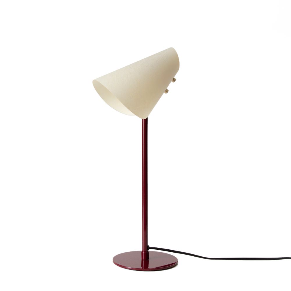 Design objects - June Desk Lamp -Maroon - KITBOX DESIGN