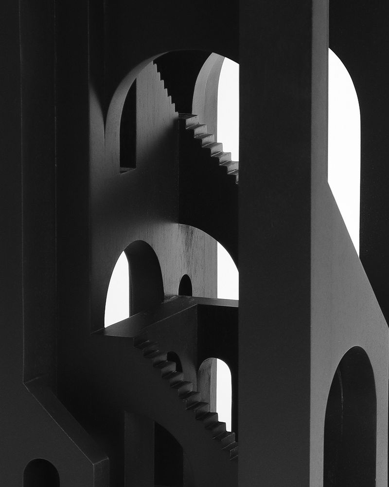 Sculptures, statuettes et miniatures - Sculpture architecturale "Fragment" - MODERN SHAPES EDITIONS