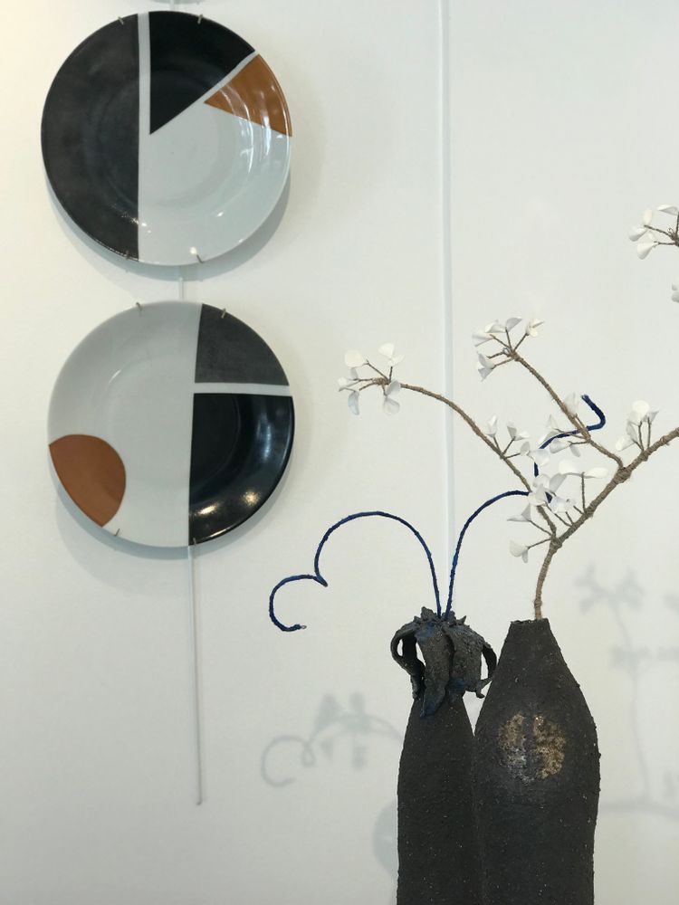Paintings - GEOMETRY triptych - VERONIQUE JOLY-CORBIN