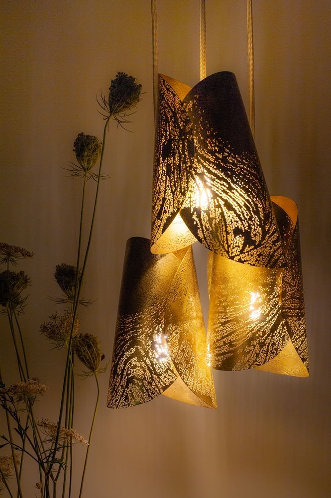 Hanging lights - L'Enamourée pendant lamp. - SYLVIE CAPELLINO