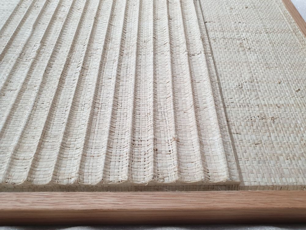 Other wall decoration - TYRA Bagor Fluted Wall Décor Natural - SIJI LIFESTYLE
