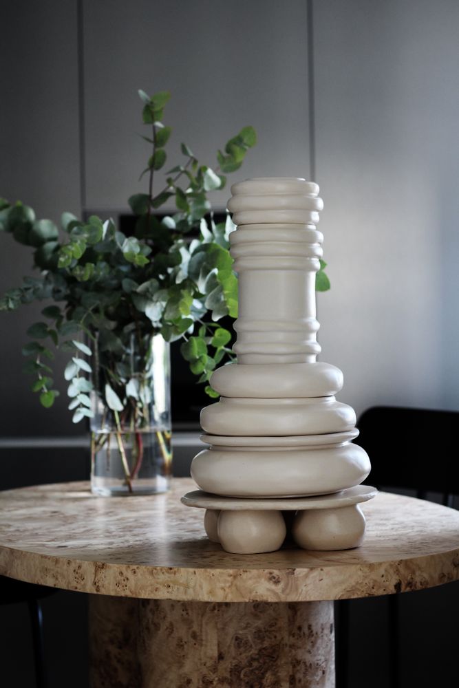 Design objects - ROZMOVA ceramic set. ZEMNA - UKRAINIAN DESIGN BRANDS