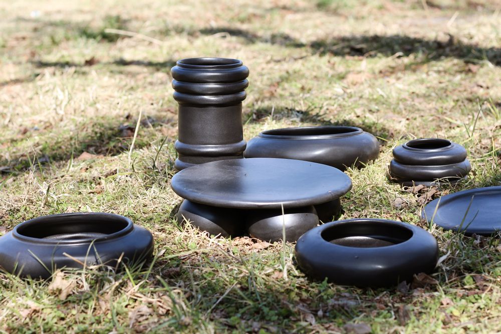 Design objects - ROZMOVA ceramic set. ZEMNA - UKRAINIAN DESIGN BRANDS