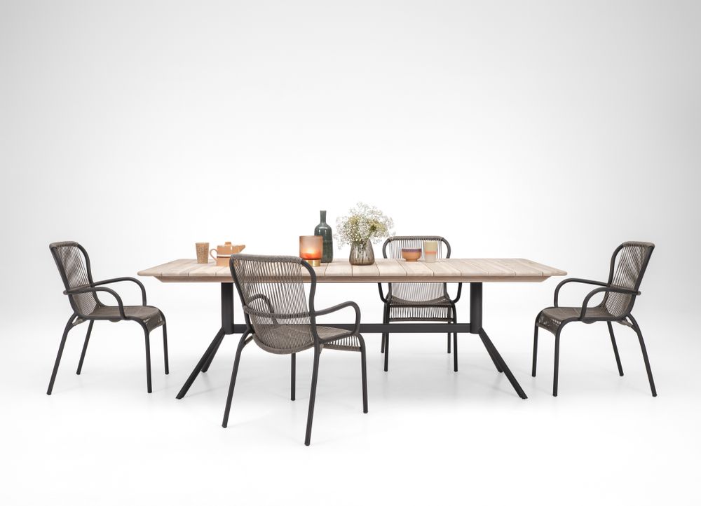 Lawn chairs - Loop dining chair - VINCENT SHEPPARD