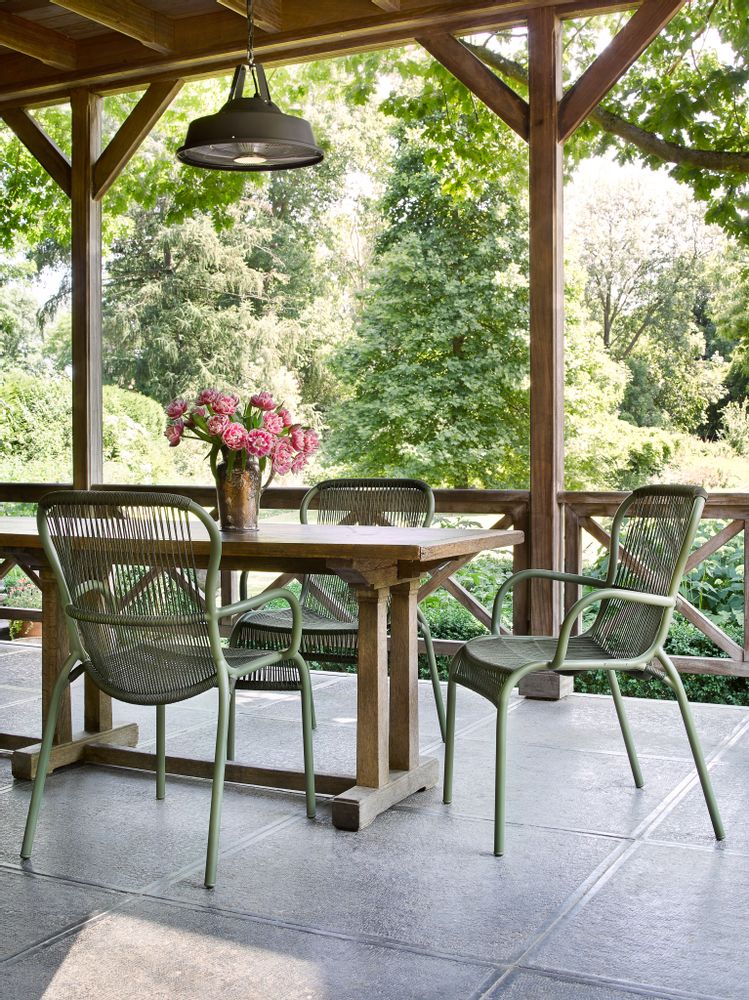 Lawn chairs - Loop dining chair - VINCENT SHEPPARD