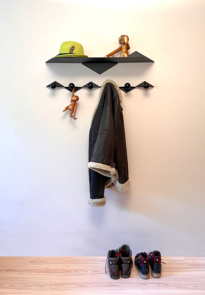 Wall ensembles - VIRE - coat hook - ALTILIGNE