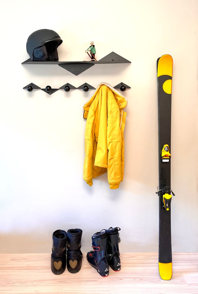 Wall ensembles - VIRE - coat hook - ALTILIGNE