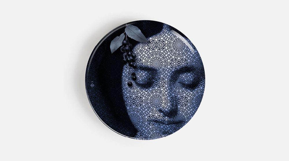 Formal plates - 4 Porcelain plates - Osorio - IBRIDE