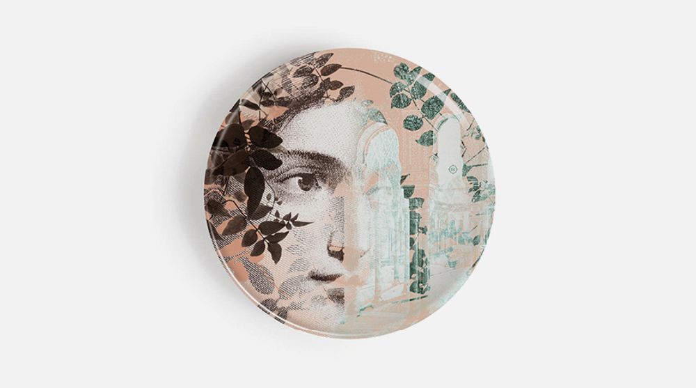 Formal plates - 4 porcelain plates - Alhambra - IBRIDE