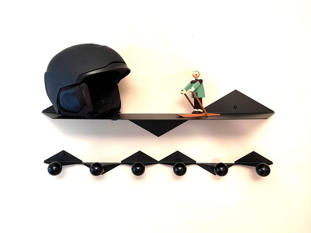 Wall ensembles - VIRE - coat hook - ALTILIGNE