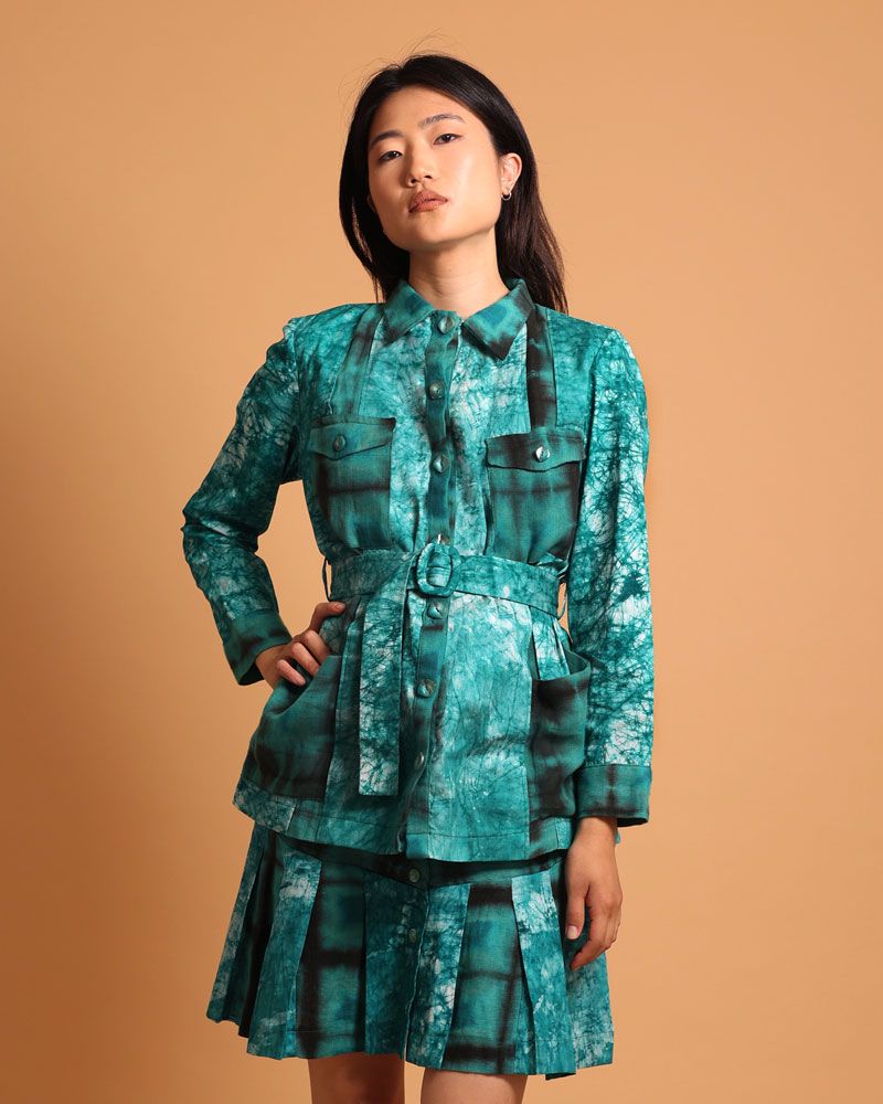 Prêt-à-porter - Veste saharienne pour femme – Visone - KROSKEL