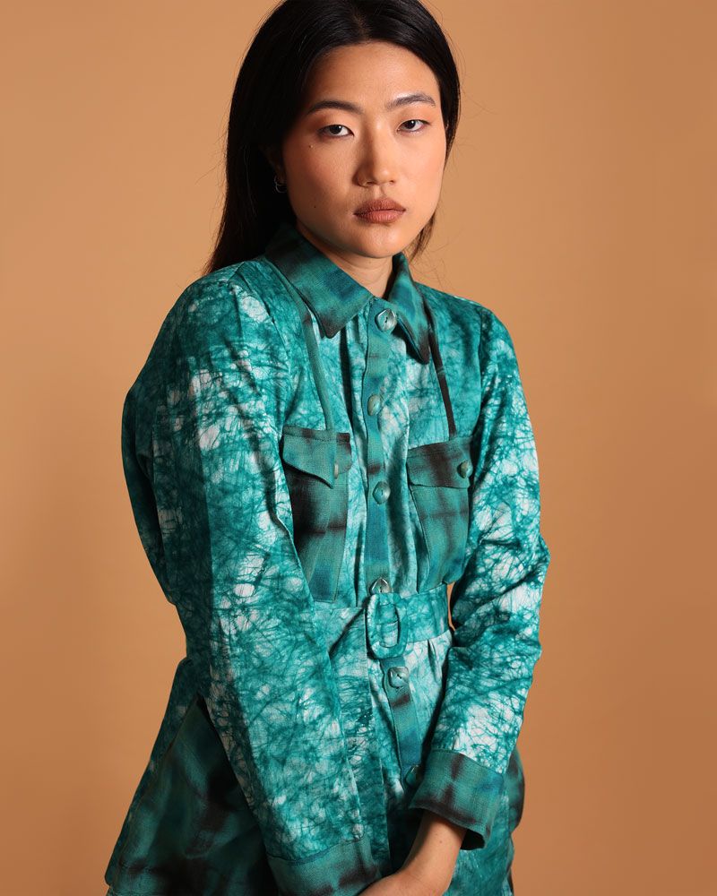 Prêt-à-porter - Veste saharienne pour femme – Visone - KROSKEL