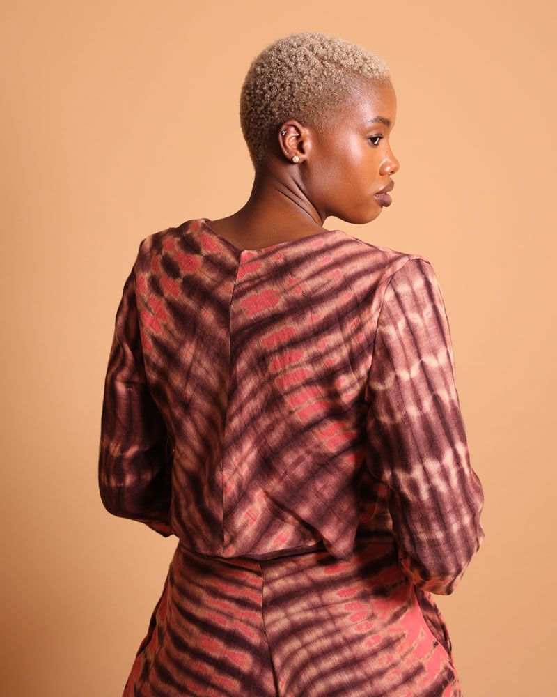 Prêt-à-porter - Crop top et pantalon tie-dye – Vespa - KROSKEL
