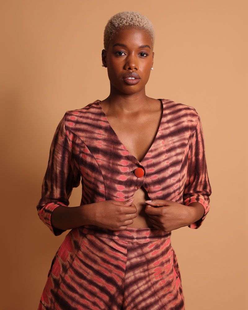 Prêt-à-porter - Crop top et pantalon tie-dye – Vespa - KROSKEL