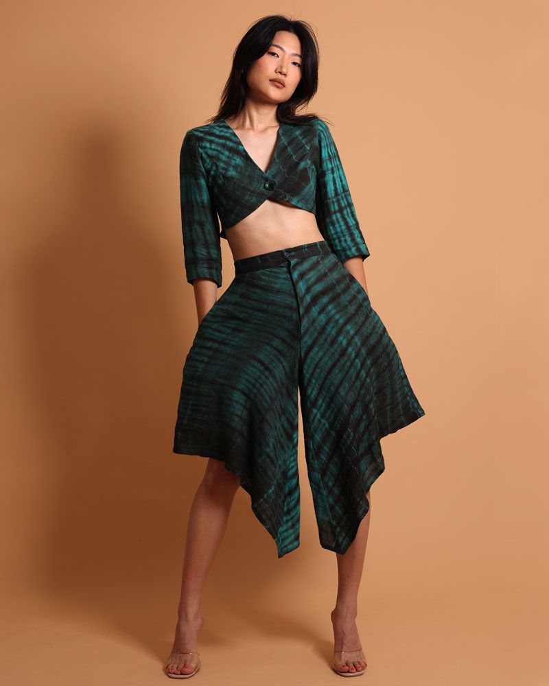 Prêt-à-porter - Ensemble crop top et pantalon – Vespa - KROSKEL