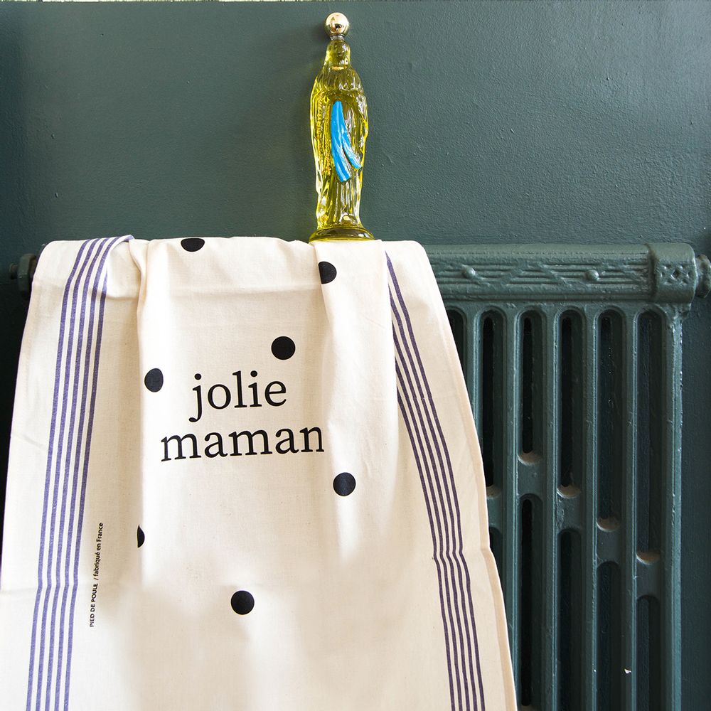 Dish towels - TEA TOWEL - FAMILY - PIED DE POULE