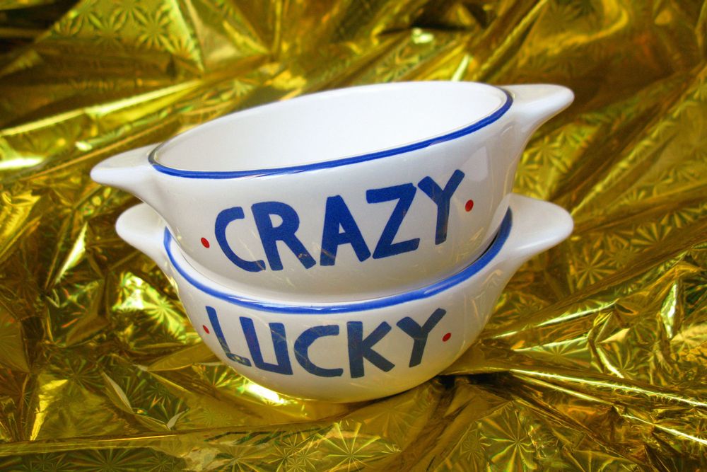 Design objects - BRITANY BOWL WITH TWISTED MESSAGES - PIED DE POULE