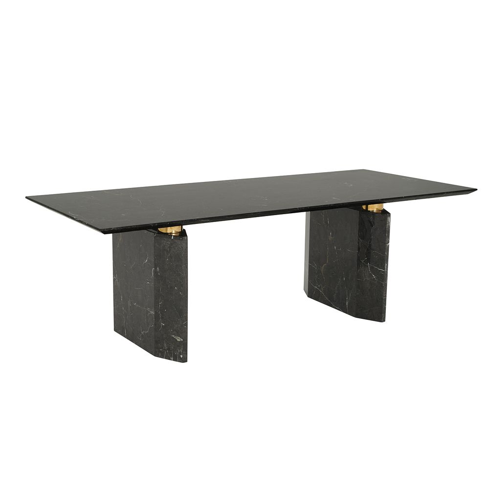 Tables Salle à Manger - Table à manger en pierre Kaya - AURA LIVING