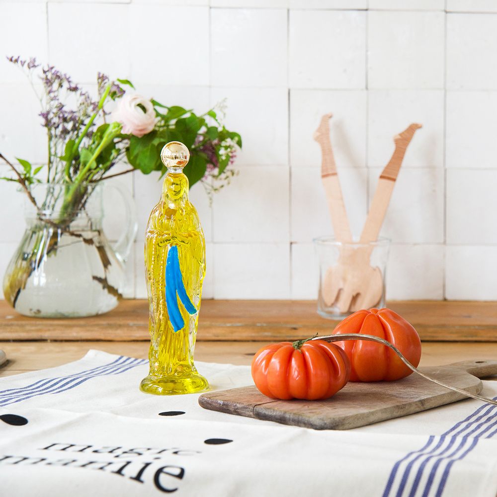 Glass - HUILE D'OLIVE EXTRA VIERGE - PIED DE POULE
