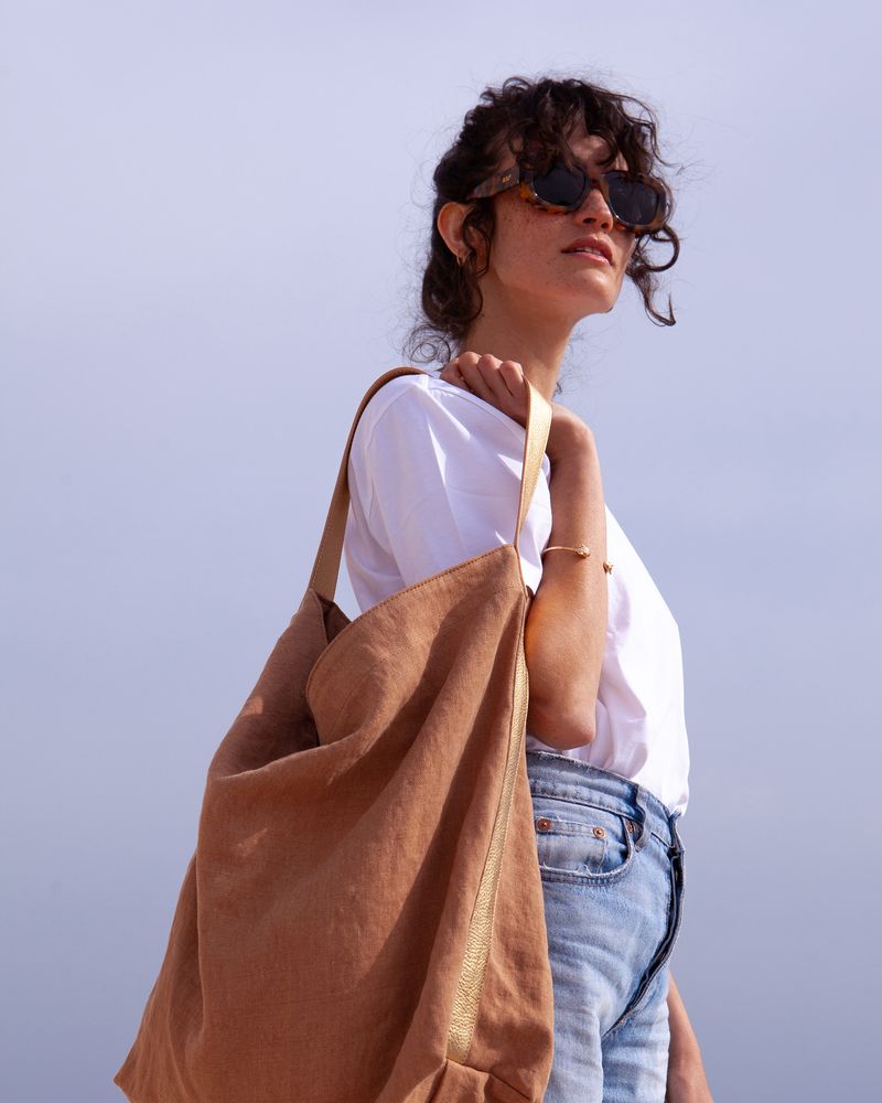 Bags and totes - Linen Tote Bag #600 - LA BENJAMINE