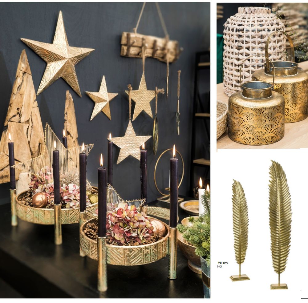 Decorative objects - Candle Holder/ Decorative Christmas item - KRENZ HOME & GARDEN