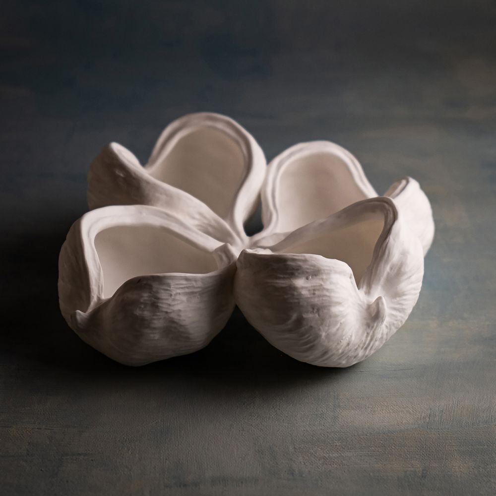 Objets de décoration - Bol/vase en porcelaine fait main - FRUCTUS STERCULIA - KLATT OBJECTS