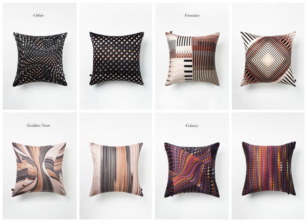 Couettes et oreillers - Housses de coussin et coussins de siège recto-verso - YEN TING CHO STUDIO
