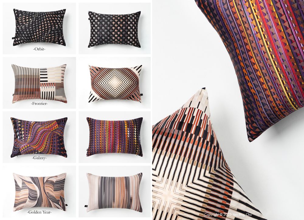 Couettes et oreillers - Housses de coussin et coussins de siège recto-verso - YEN TING CHO STUDIO