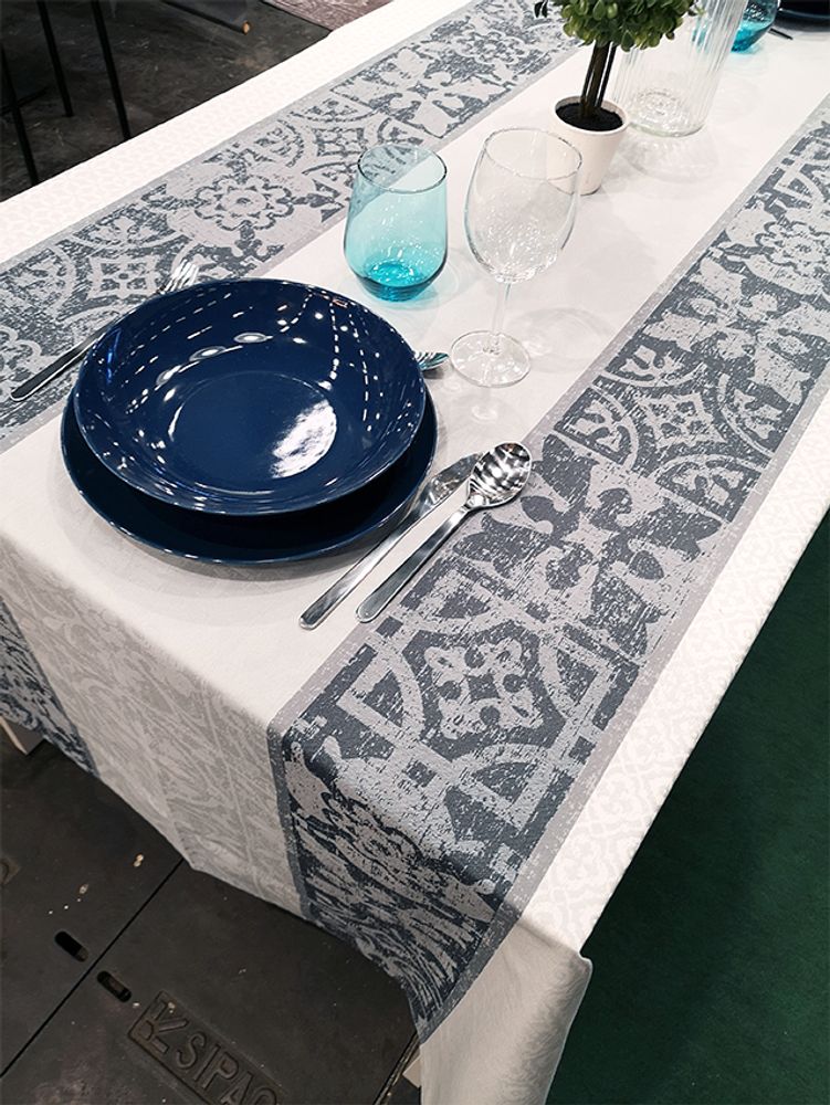 Linge de table textile - Nappe jacquard enduites - AUTREFOIS DÉCORATION