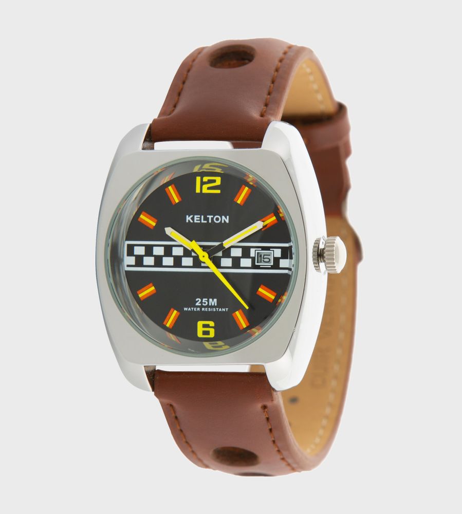 Montres et horlogerie - Racing marron - KELTON