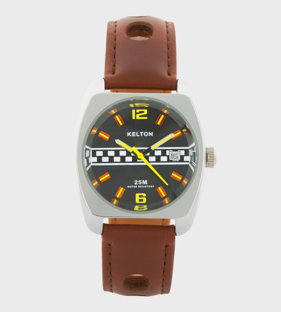 Montres et horlogerie - Racing marron - KELTON