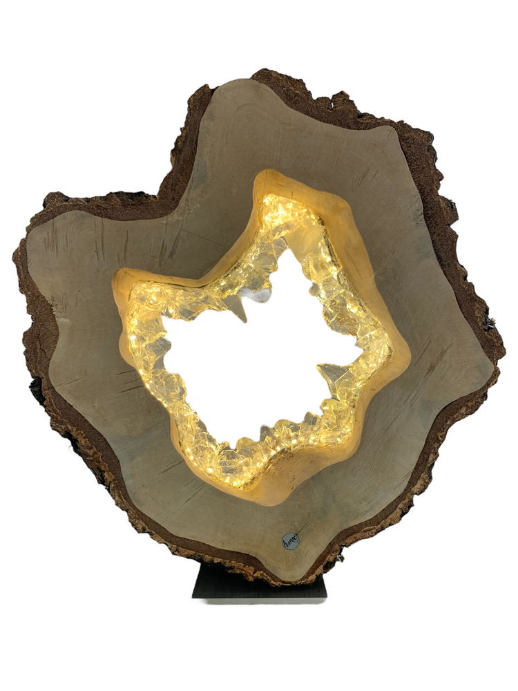 Sculptures, statuettes and miniatures - Bark ring 40 cm - ARANGO