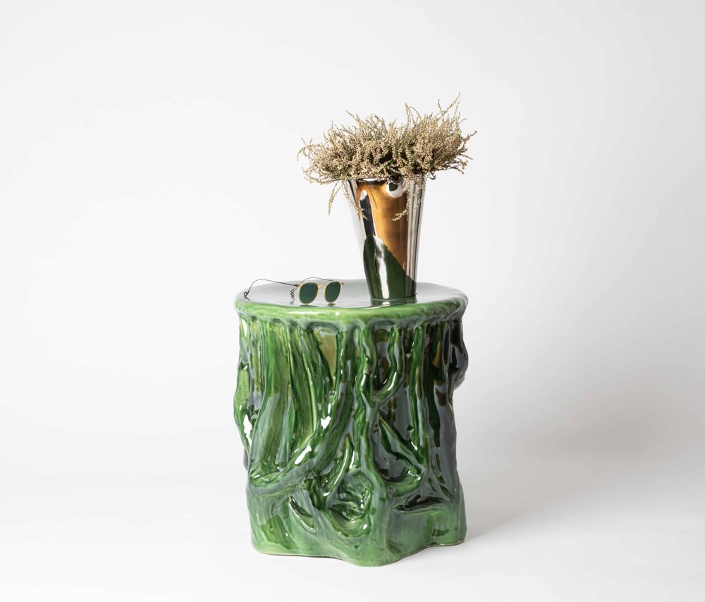Objets design - TABLE BASSE ROOTS - PORCELAINE DU LOT VIREBENT